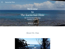Tablet Screenshot of drdaohi.com